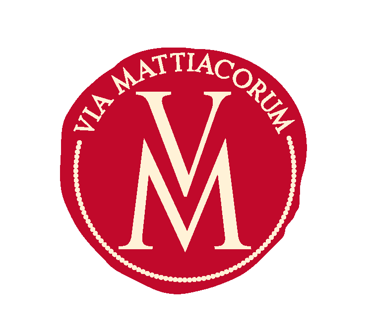 Foto Logo der Wegemarkierung Via Mattiacorum